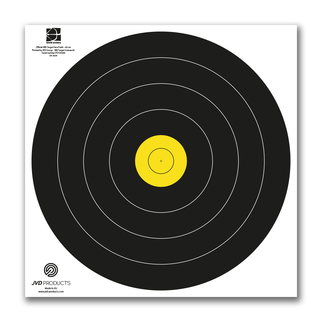 JVD Target Face Field 40 cm