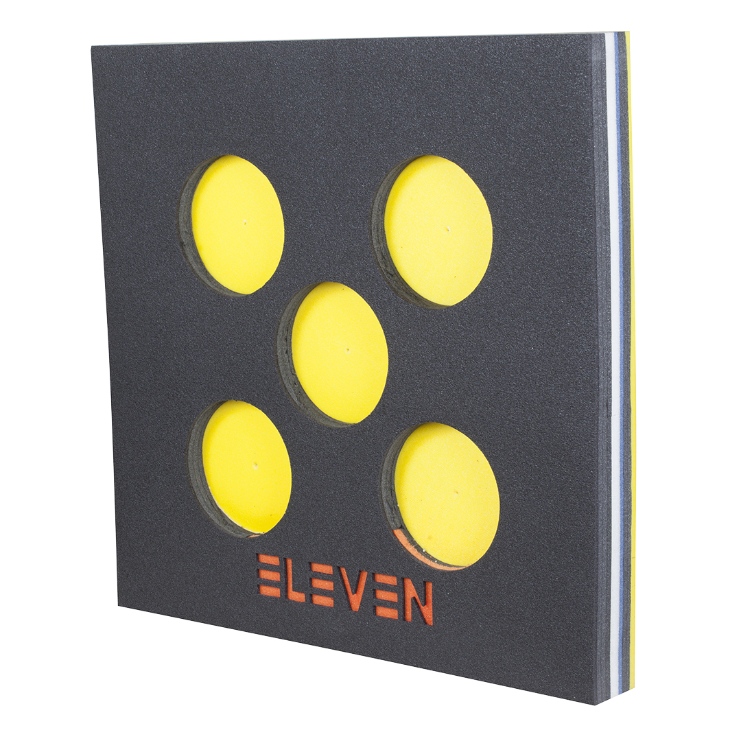 Eleven Target Foam Archery Tag 80x80x7cm 5 Drillings 18cm