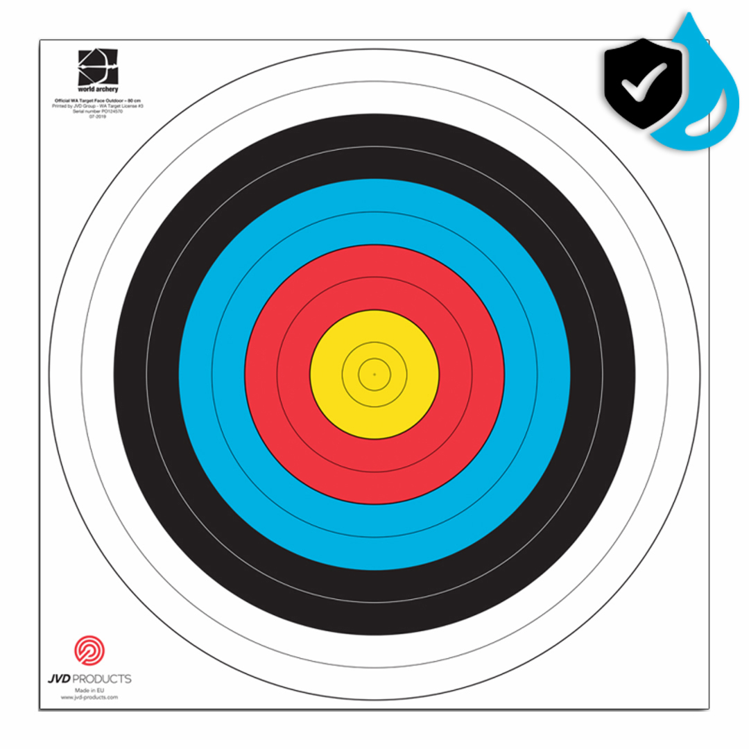 JVD Products Target Face Fita Waterproof 80 cm