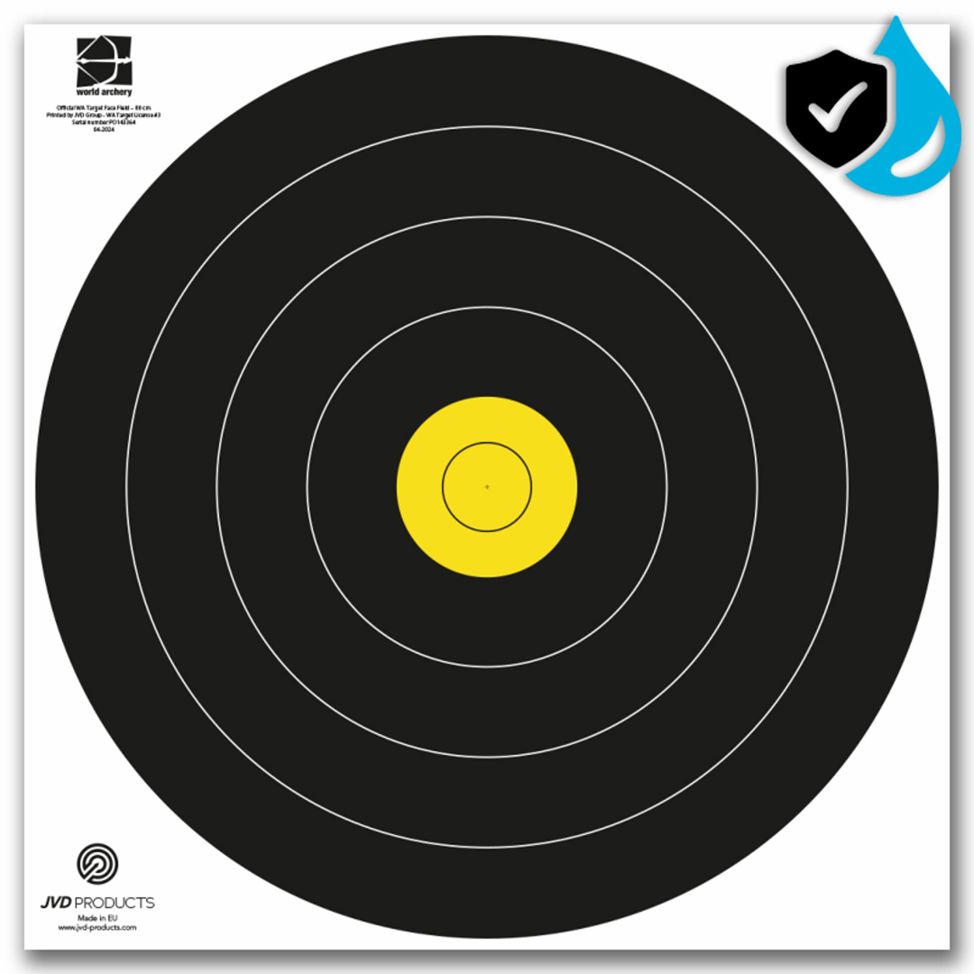 JVD Products Target Face Field Waterproof 80 cm