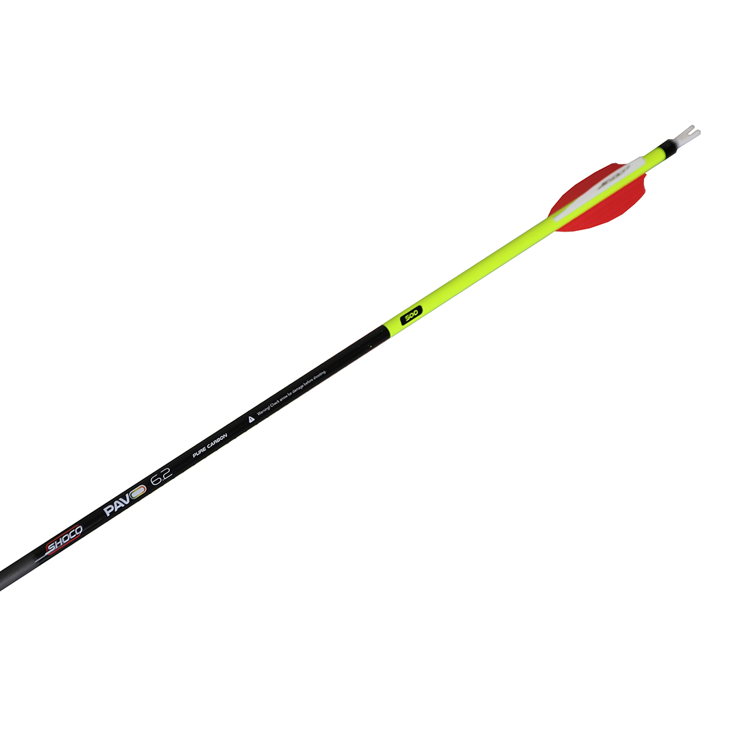 Shocq Fletched Arrow Pavo 6.2