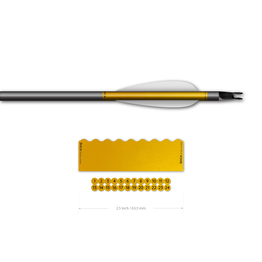 Socx Shorty Arrow Wrap 5.5 mm Max Retro-Reflective