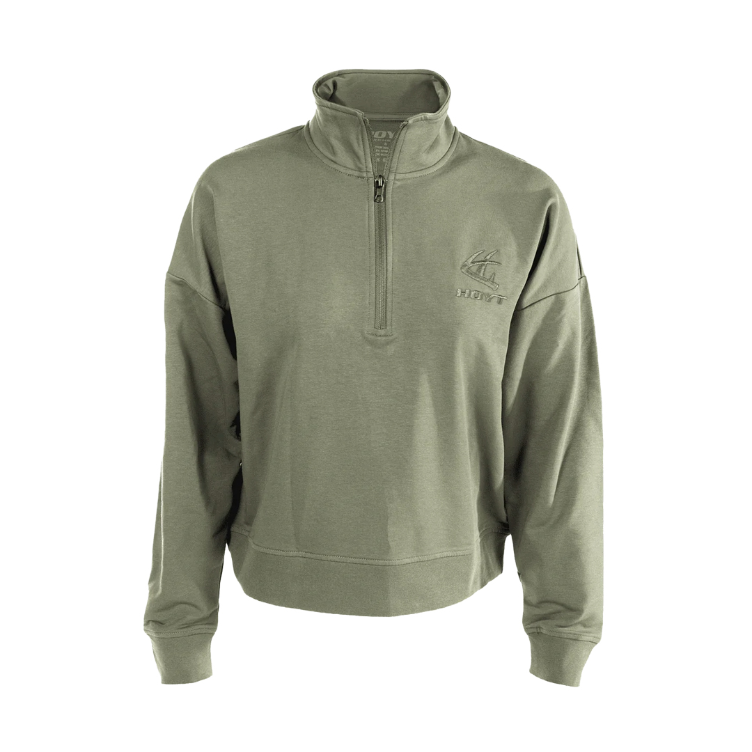 Hoyt Ladies Hoodie Ridgeline 1/4 Zip