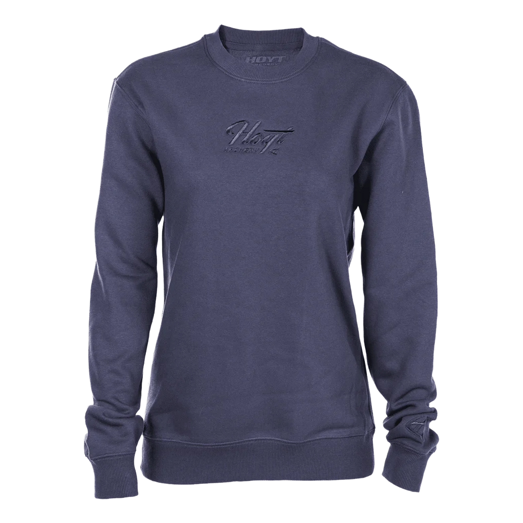 Hoyt Ladies Sweater Steel Blue