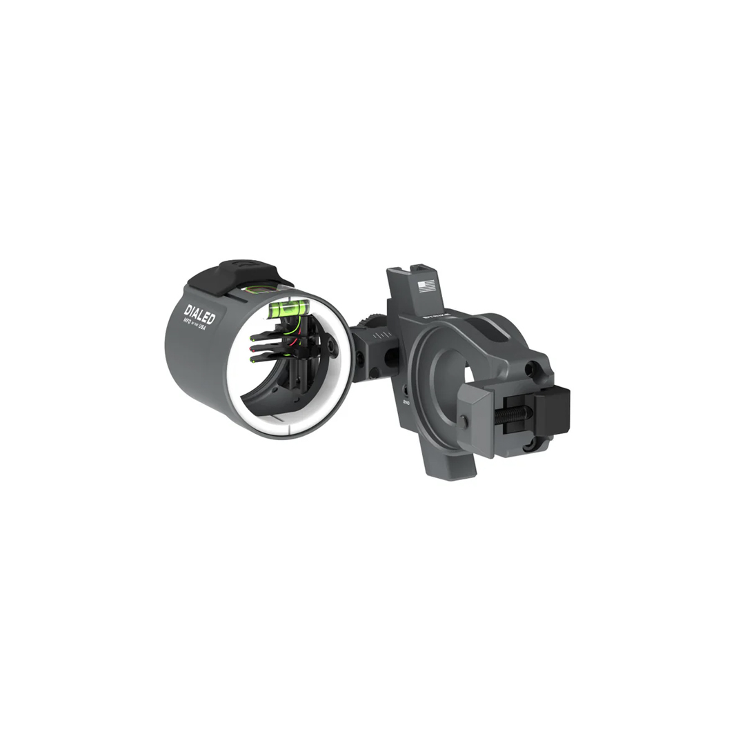 Dialed Archery Hunting Sight Strike Fixed Picatinny 3H Three Pin Horizontal