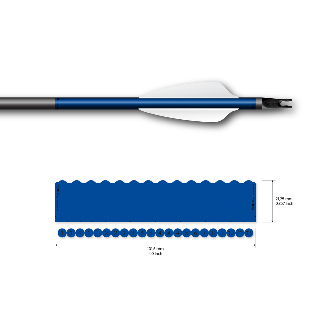 Socx Wrap 6.0mm Max Solid Color