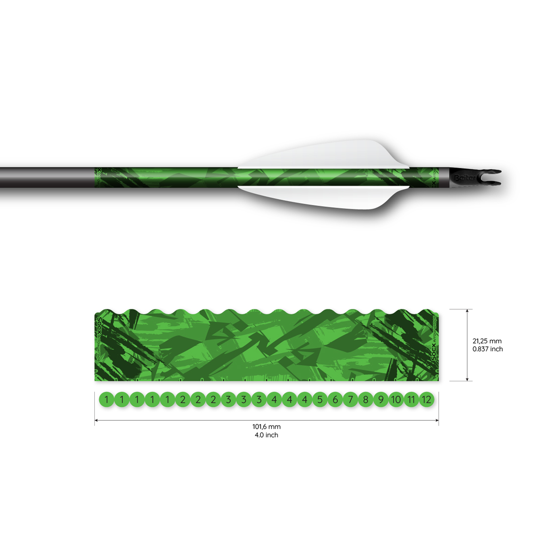 Socx Wrap 6.0mm Max Surge Fluor Color