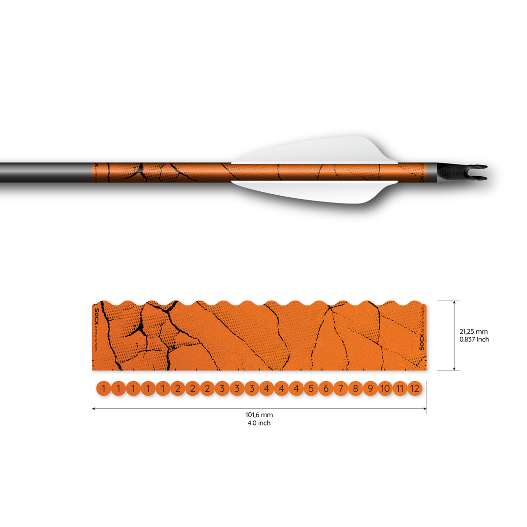 Socx Wrap 6.0mm Max Fracture Retro-Reflective Color