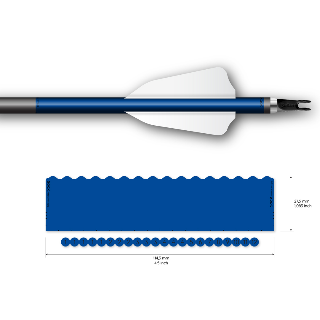 Socx Wrap 8.0mm Max Solid Color