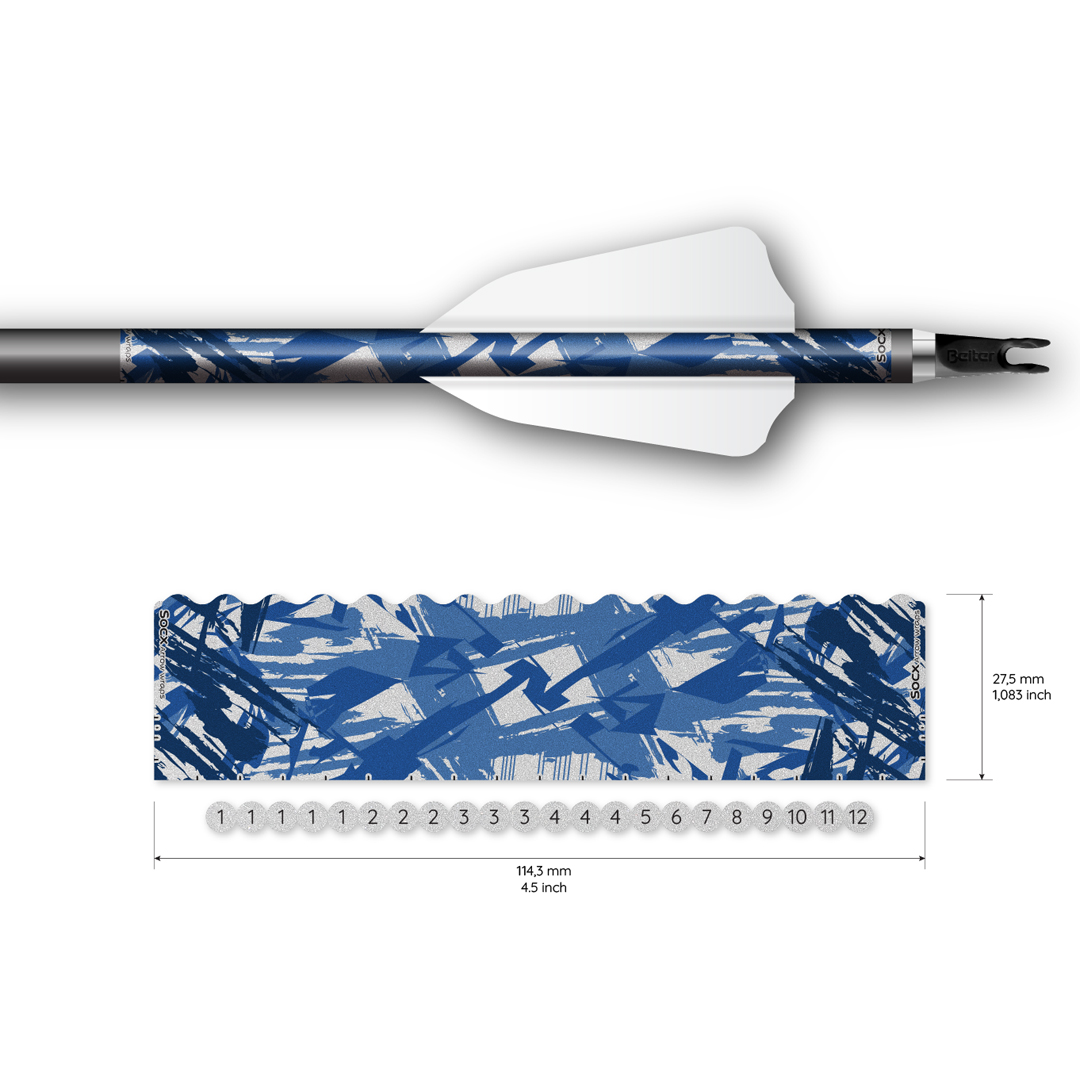 Socx Wrap 8.0mm Max Surge Metallic Color