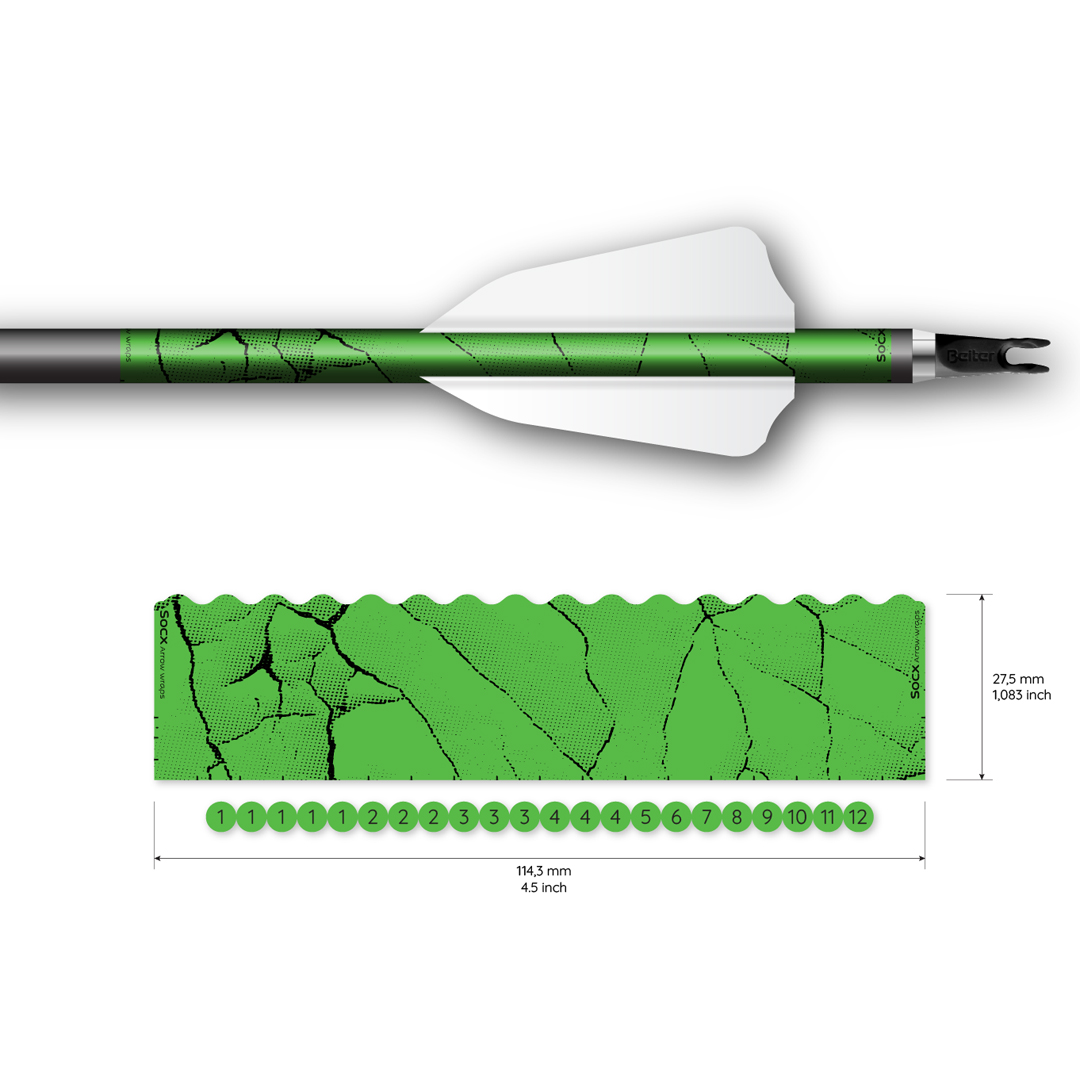 Socx Wrap 8.0mm Max Fracture Fluor Color