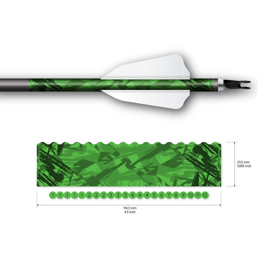 Socx Wrap 8.0mm Max Surge Fluor Color