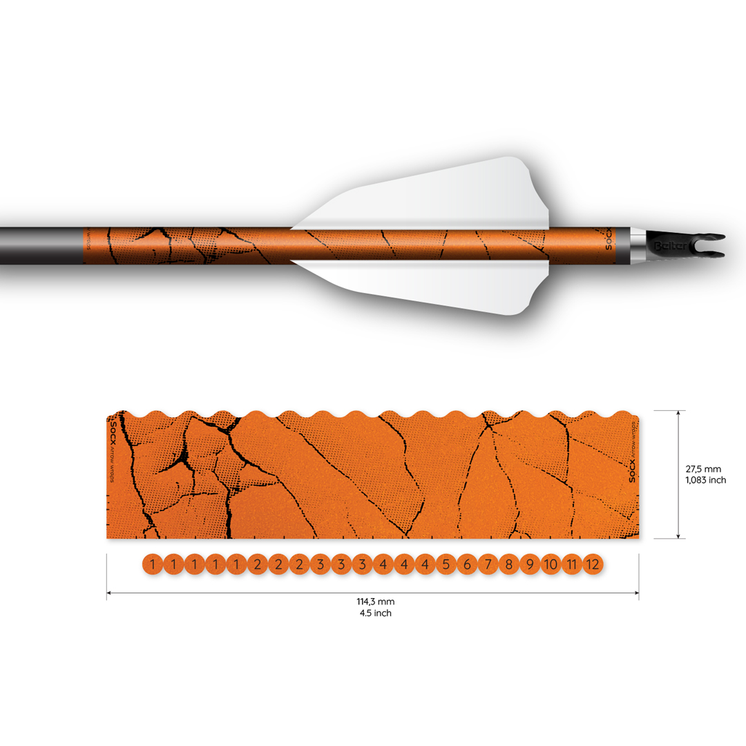 Socx Wrap 8.0mm Max Fracture Retro-Reflective Color