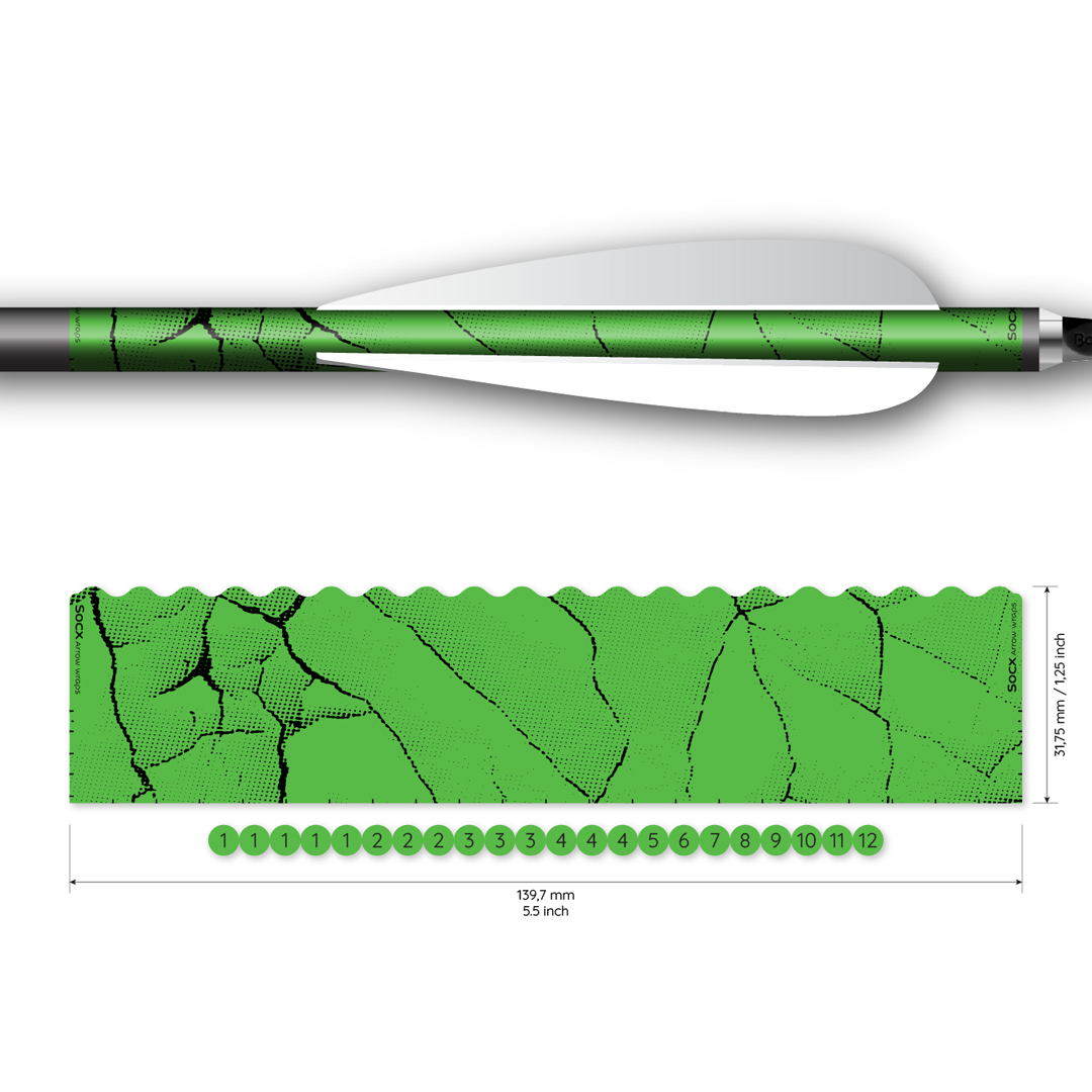 Socx Wrap 9.3mm Max Fracture Fluor Color