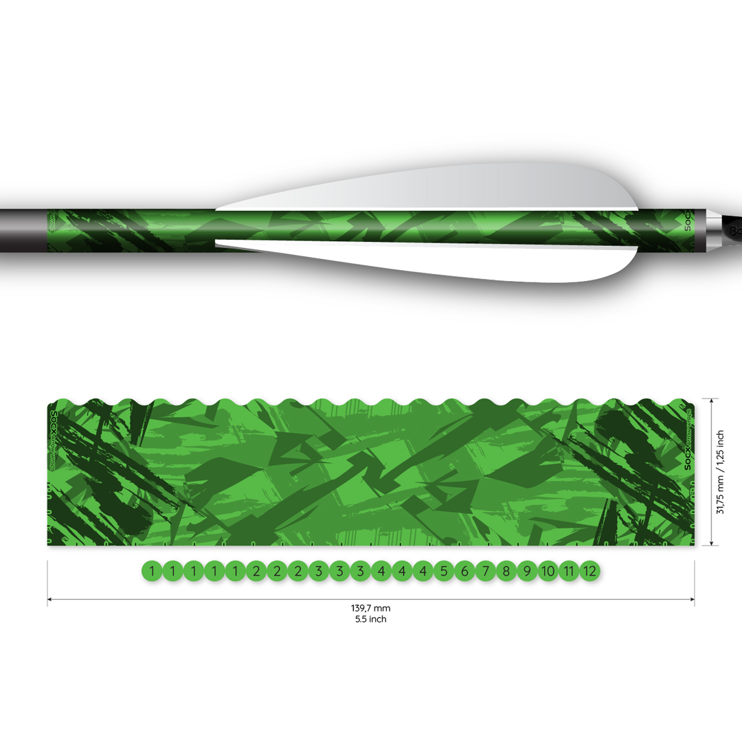 Socx Wrap 9.3mm Max Surge Fluor Color