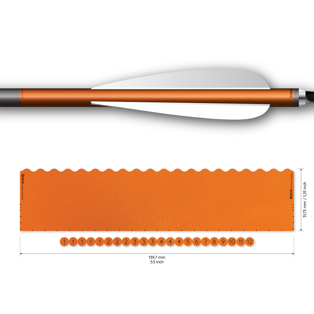 Socx Wrap 9.3mm Max Solid Retro-Reflective Color