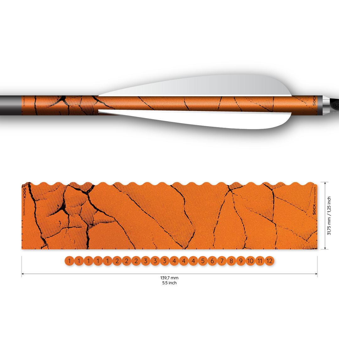 Socx Wrap 9.3mm Max Fracture Retro-Reflective Color