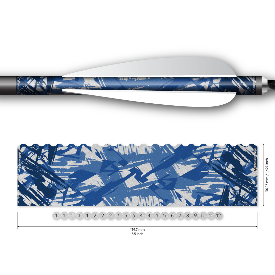 Socx Wrap 10.7mm Max Surge Metallic Color