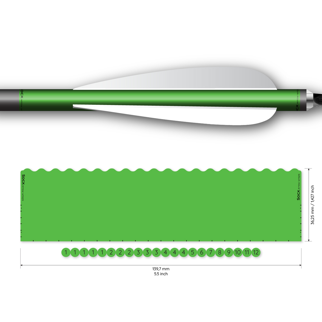 Socx Wrap 10.7mm Max Solid Fluor Color