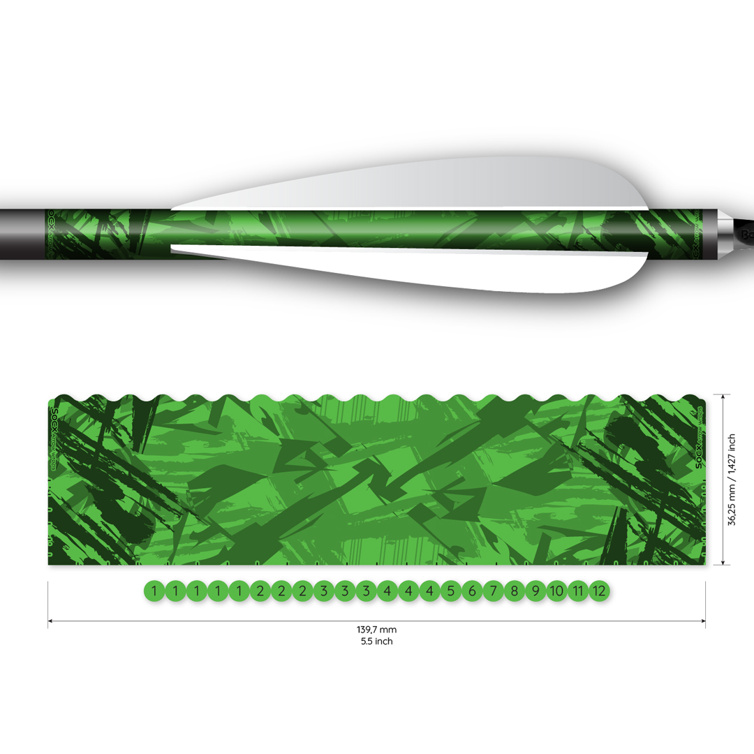 Socx Wrap 10.7mm Max Surge Fluor Color