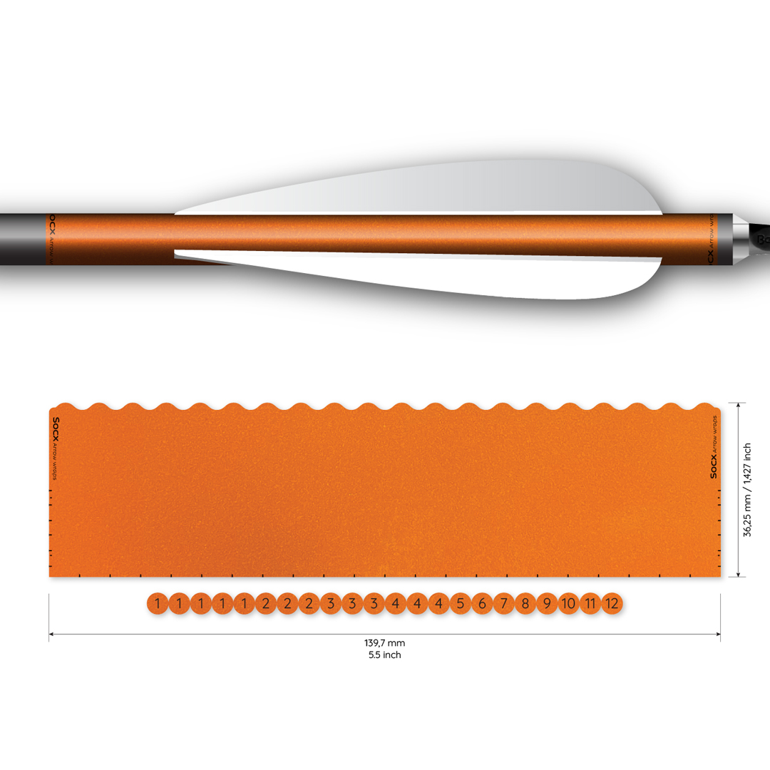 Socx Wrap 10.7mm Max Solid Retro-Reflective Color