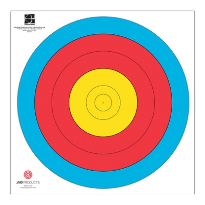 JVD Target Face Fita 80 cm Centre 5-Ring