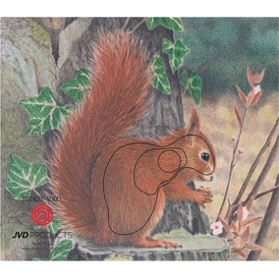 JVD Target Face Animal Squirrel