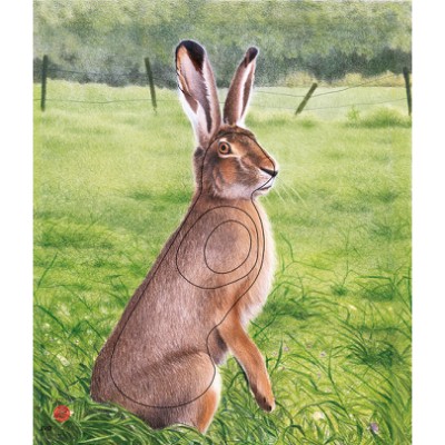 JVD Target Face Animal Hare