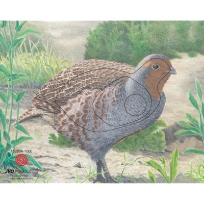 JVD Target Face Animal Partridge