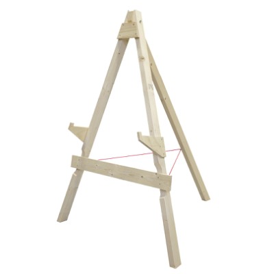 JVD Target Stand Wood 3-Leg Large for Target