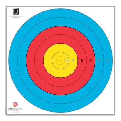 JVD Target Face Fita 80 cm Centre 6-Ring