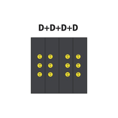 Eleven Target Foam Eco D + D + D + D