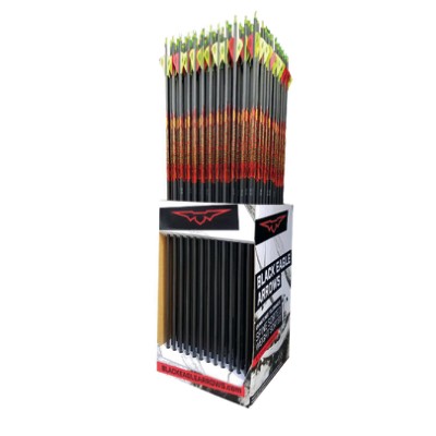 Black Eagle Arrow Carbon Hunting Fletched Outlaw Display Pack.005