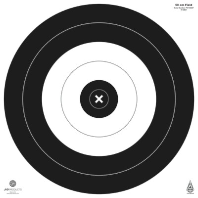 JVD Products Target Face IFAA Field 50 cm