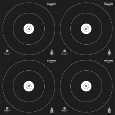 JVD Products Target Face IFAA Hunter 4 x 20 cm