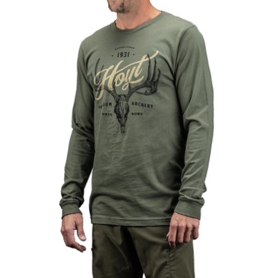 Hoyt T-Shirt Vintage Whitetail Longsleeve