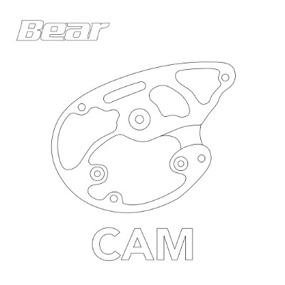 Bear Archery Cam Bushing SS High Let Off