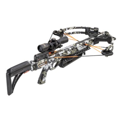 Wicked Ridge Crossbow Compound Rampage XS Rope Sled Adjustable Stock Pro-View Scope