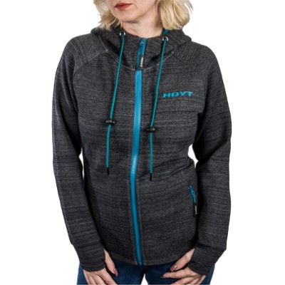 Hoyt Hoodie Ladies Zip Jade