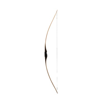 Bear Archery Longbow Montana Flame Bamboo/ Clear Glass