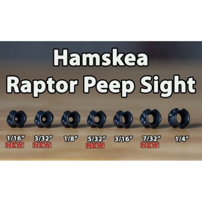 Hamskea Archery Peep Sight Housing Raptor